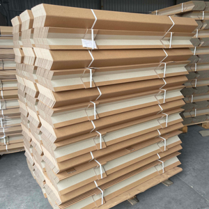 Sức đề kháng cao tái chế giấy kraft góc cạnh góc các tông cạnh bảo vệ hàng hóa bảo vệ edgeboard l-hình dạng giấy góc hạt - Product Image 1