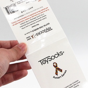 Thẻ giấy in ấn vớ thẻ <span class=keywords><strong>Glossy</strong></span> Laminate in màu Cảm ơn bạn thẻ cho doanh nghiệp nhỏ - Product Image 4