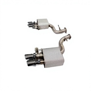 Tuyau d'échappement en acier inoxydable de qualité supérieure avec soupape pour Ferrari 599 6.0L V12, pièces de performance automobile. - Product Image 5