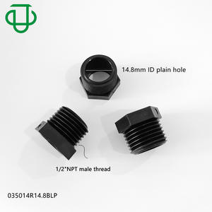 Tapones/Terminales de Tubo Externos Roscados NPT de 1/2-3/4 de Plástico PP Negro de Alta Calidad JU, Accesorio Genérico, Entrega Inmediata Disponible - Product Image 5