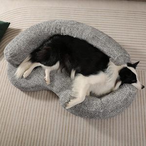 Sofá cama para perros grande de lujo personalizado, alfombrilla lavable ortopédica de espuma viscoelástica para mascotas, cojín extraíble - Product Image 3