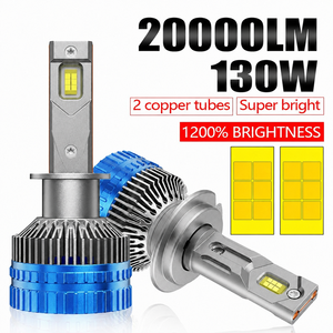 Nuevos Faros Delanteros LED M8 Pro Mejorados de 130W Canbus para Automóvil, Bombillas LED H1 H3 9005 9006 880 H11 H4 H7 - Product Image 6
