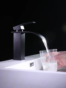 Vòi rửa chén cảm ứng thông minh xoay thác nước TOP1, tích hợp chức năng mưa rơi, không chạm, nóng lạnh, van gốm sứ, sản xuất theo đơn đặt hàng (OEM) - Product Image 6