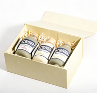 Bouteille en verre en céramique personnalisée de 250 ml 200 ml, bouteille en verre en céramique en porcelaine pour huile d'olive avec fermeture en liège