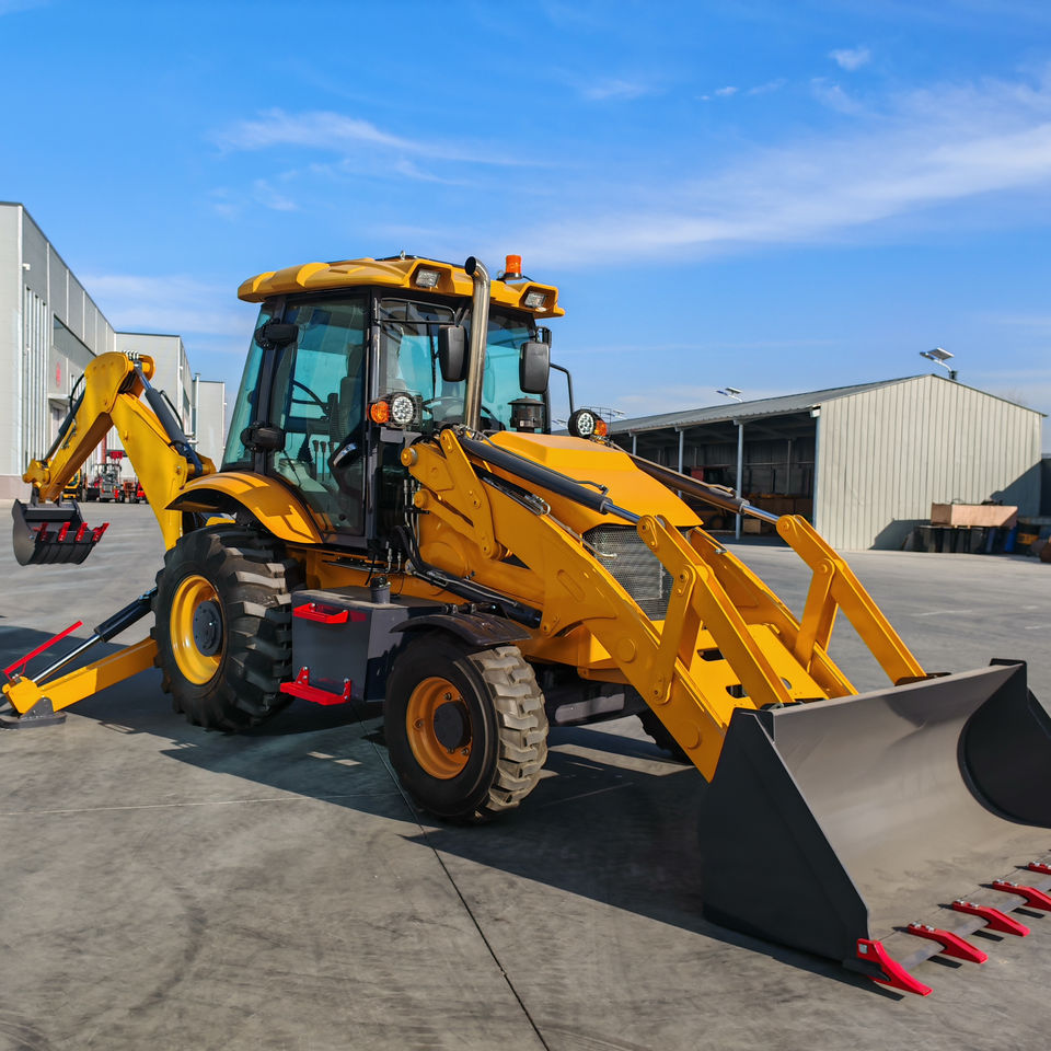 Loading Backhoe Heavy Duty Backhoe Loader 2Ton Load Digging Depth CE Certified loader ...