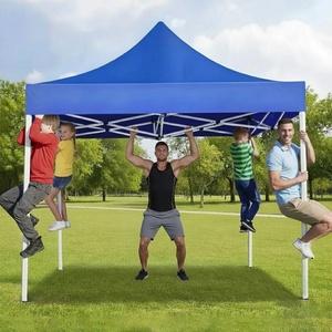 Tente de marché, auvent, abri, stand de marché, kiosque alimentaire, abri de voiture, plage, économique, portable, installation rapide, 10x10 pieds - Product Image 6