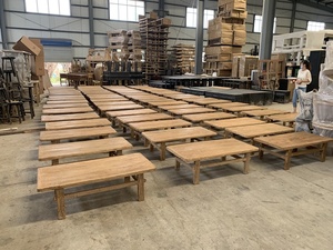 Trung Quốc Antique Home Thiết Kế Mới Bán Buôn Tái Chế Rắn Elm Gỗ Shanxi Bàn Cà Phê - Product Image 2