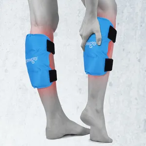 Injury Recovery Wieder verwendbare Hot Cold Therapy Knie-Schienbein-Bein packung für Bein verstauchungen, Muskels ch merzen, Blutergüsse und Verletzungen