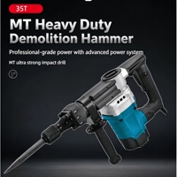 LYUWO Lithium Electric Pickaxe, Pembongkaran Dinding, Palu Listrik, Pemasangan Dinding Kelas Industri, Saluran Kabel, Beton