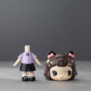 Boîte mystère personnalisée OEM, figurine de <span class=keywords><strong>princesse</strong></span> de dessin animé, échelle 1/6, vinyle PVC résine, poupée créative IP, figurines d'action - Product Image 6