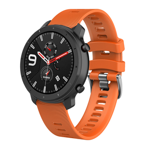 Tschick สายรัด20มม.,สายรัดซิลิโคนแบบนิ่มเข้ากันได้กับ <span class=keywords><strong>Amazfit</strong></span> GTS และ <span class=keywords><strong>Amazfit</strong></span> <span class=keywords><strong>GTR</strong></span> 42มม. - Product Image 3
