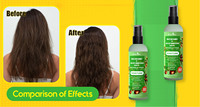 Macadamia Argan Croissance Huile Barbe Huile Afro Cheveux Soins En Gros Corps Brume Spray Vegan pour Vente En Gros 200ml