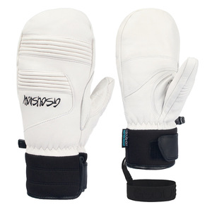 Guantes de Esquí Gsou Blancos como la Nieve, Impermeables, Resistentes al Viento y Cálidos - Product Image 1