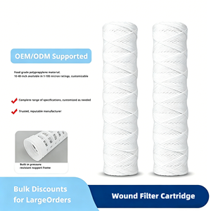 <span class=keywords><strong>Cartucho</strong></span> de Filtro de Hilo Enrollado de Alta Capacidad de 10, 20 y 40 Pulgadas para Pre-Filtración de Aguas Residuales y Agua de Río con Alta Turbidez - Product Image 5