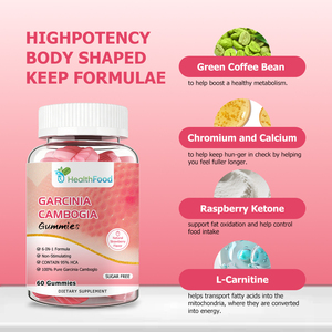 Gomitas de Garcinia Cambogia de Alta Calidad con Cromo que Ayudan a Prevenir la Comida Excesiva, Gomitas con Extracto de Garcinia Cambogia - Product Image 4