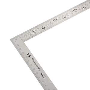 Zeichen lineal L-förmige Edelstahl lineale Rahmen quadrat - Product Image 6