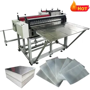 Multifunctional Paper Roll Pet Film Cutting Machine Pvc PP Foil fabric cutting machine