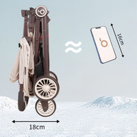 Poussette bébé pour avion poussette de voyage poids léger pour les poussettes de bébé système de voyage pliable enfants