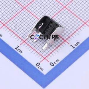 KAN0631T-0501B Tactile Switch Through hole Component (THT) Switch 1.6N 7.4mm 6mm 5mm - Product Image 2