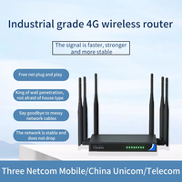 Routeur 4G LTE externe sans fil avec emplacement pour carte SIM, port Ethernet, routeur sans fil 4G de qualité industrielle, Wifi 2.4G plus rapide et plus puissant