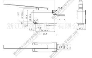 ไมโครสวิตช์ รุ่น KW ซีรีส์ ซิลเวอร์ สแนปแอคชั่น VDE CE SPST 25A มินิ 3 ตำแหน่ง สวิตช์จำกัดระยะทางแบบรีเซ็ตอัตโนมัติ - Product Image 3
