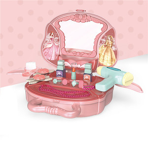 SY Juguetes Para Ninas Gros En Plastique Enfants Princesse Filles Faire semblant <span class=keywords><strong>De</strong></span> Jouer Habiller Cosmétique Maquillage Kit Bébé Maquillage Ensemble Jouet - Product Image 2