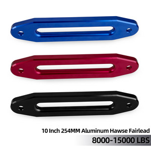 Cnspeed Aluminum Winch Rope Guide <b>Bracket</b> Blue For Off-Road Vehicle - Product Image 4