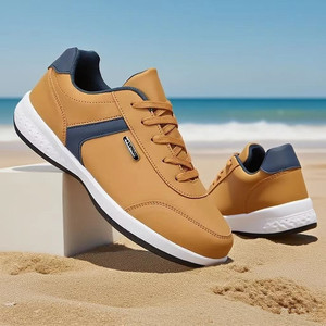 Lightweight Men's Casual <b>Sneakers</b> Outdoor Warm Men's Running Shoes Winter Sports Shoes Lace-up Walking Shoes Anti-slip <b>Sneakers</b> - Product Image 3