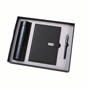Corporate Luxury Vacuum Cup Notebook Executive Kits Business Promotional <b>Gift</b> <b>Set</b> With Box - Product Image 1