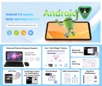 Tablet Android MTK de 7 Pulgadas de Alta Calidad, Personalizada, Económica, Nuevo Diseño, 2GB+16GB RAM/ROM, Resistente al Agua