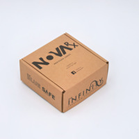 Boîte postale d'expédition avec logo personnalisé au meilleur prix de bonne qualité vêtements cosmétiques écologiques pliable en carton ondulé pour cadeau