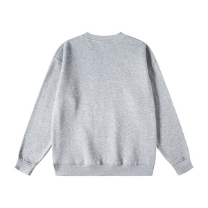 เสื้อฮู้ดดี้ผ้าเทอร์รี่คอวีทรงโอเวอร์ไซส์ ผลิตโดย TKAN433 ผ้าฝ้ายแท้ 100% พิมพ์ลายโลโก้ ปักลาย สำหรับฤดูหนาว เนื้อผ้าหนา - Product Image 3