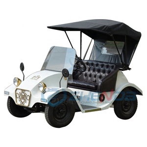 Zhenda Chinese Cheap Electric Vintage Car 2 Seater Retro Classic Car Luxury Sightseeing Car with 1 Year Warranty <150HP for Sale - Product Image 5