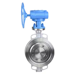 الأكثر مبيعًا صمام فراشة بخار صلب بدرجة حرارة عالية من الفولاذ المقاوم للصدأ ثلاثي من الفولاذ المقاوم للصدأ - Product Image 2