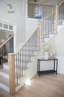 CBMMart Escalier intérieur fantaisie avec matériel personnalisé pour Villa Appartement Maison