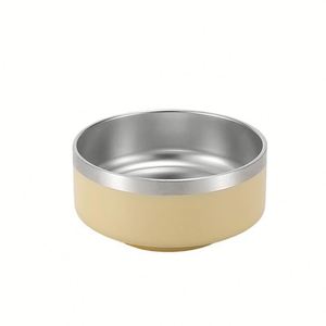 Bol pour animaux de compagnie en acier inoxydable poli de 64 oz, surface anti-taches, facile et rapide à nettoyer - Product Image 6