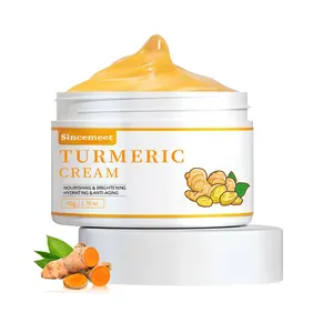 Antiaging Dark Spot Remover Acne Treatment Vitamin C Turmeric Cream Face Moisturising Cream Organics Skin Whitening Cream