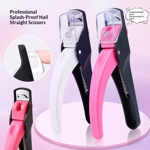 Ciseaux et coupe-ongles portables en acier inoxydable anti-éclaboussures, design à bouche plate, pour la coupe des <span class=keywords><strong>cuticules</strong></span> et le façonnage des ongles, vente en gros - Product Image 1