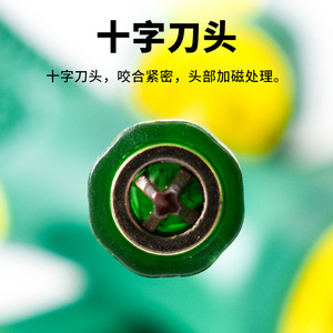 KZD Phillips <b>Screwdriver</b> <b>Set</b> 6Pcs Strong Magnetic Coil Industrial Grade Anti-Slip Handle - Product Image 2