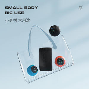 Palla massaggiante in silicone per allenamento sportivo femminile in palestra e a casa - Product Image 4