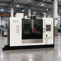 Centre d'usinage vertical VMC1270, système de commande Fanuc, machine de fraisage CNC 3 axes avec changeur d'outils ATC
