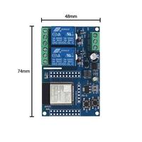 ESP32 WIFI BLE Module relais 8 canaux Carte de développement ESP32-WROOM DC5-30V alimentation