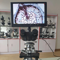 Microscope numérique biologique IKEME Lab School, microscope électronique dentaire USB, microscope stéréoscopique trinoculaire, microscope binoculaire Olympus