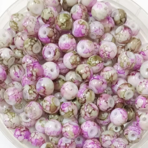 Silver Cotted Glass <b>Beads</b> Exclusive Diy Jewelry <b>Bracelet</b> Round Jewelry Crystal <b>Beads</b> for Decoration Accessories In Wholesale - Product Image 1