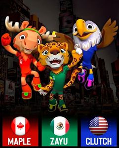 새로운 판매 공식 정품 FI FA <span class=keywords><strong>2026</strong></span> 월드컵 마스코트 PVC 장난감 및 수집 가능한 인형 흥미로운 월드컵 상품 - Product Image 3