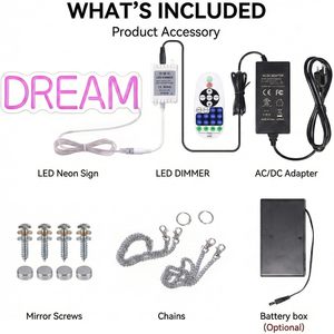Custom <b>Neon</b> <b>Sign</b> Led Name <b>Light</b> Wedding Personalized Text Display Bluetooth App Control Plug Powered IPX4 Waterproof Static - Product Image 6