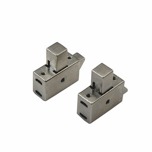 Loquets de porte et ferme-portes en alliage de zinc nickelé, design minimaliste durable DK637 - Product Image 3