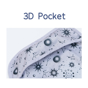 Su misura 39.5*40cm bavaglini con gancio e anello per l'alimentazione con una tasca riciclata tessuto leggero impermeabile bavaglini senza maniche - Product Image 5