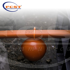 101,4 kHz Orange Telecomm unica tion Underground Utility Glasfaser kabel Locate Marker Ball - Product Image 6