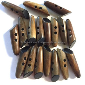 Cuerno de búfalo EAL de color natural, con 2 orificios de remolque, producto a la venta - Product Image 2